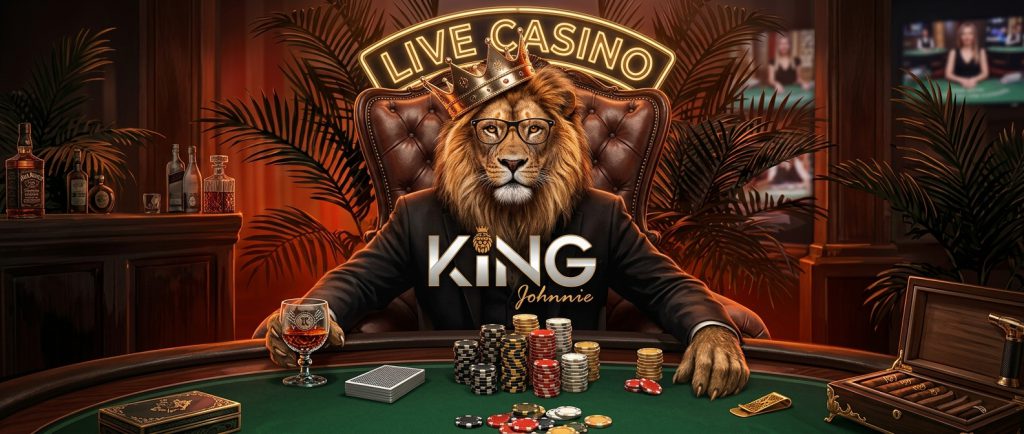 King Johnnie Live Casino Australia: Blackjack, Roulette & Baccarat